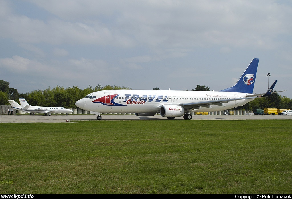 Travel Service – Boeing B737-86Q OK-TVI