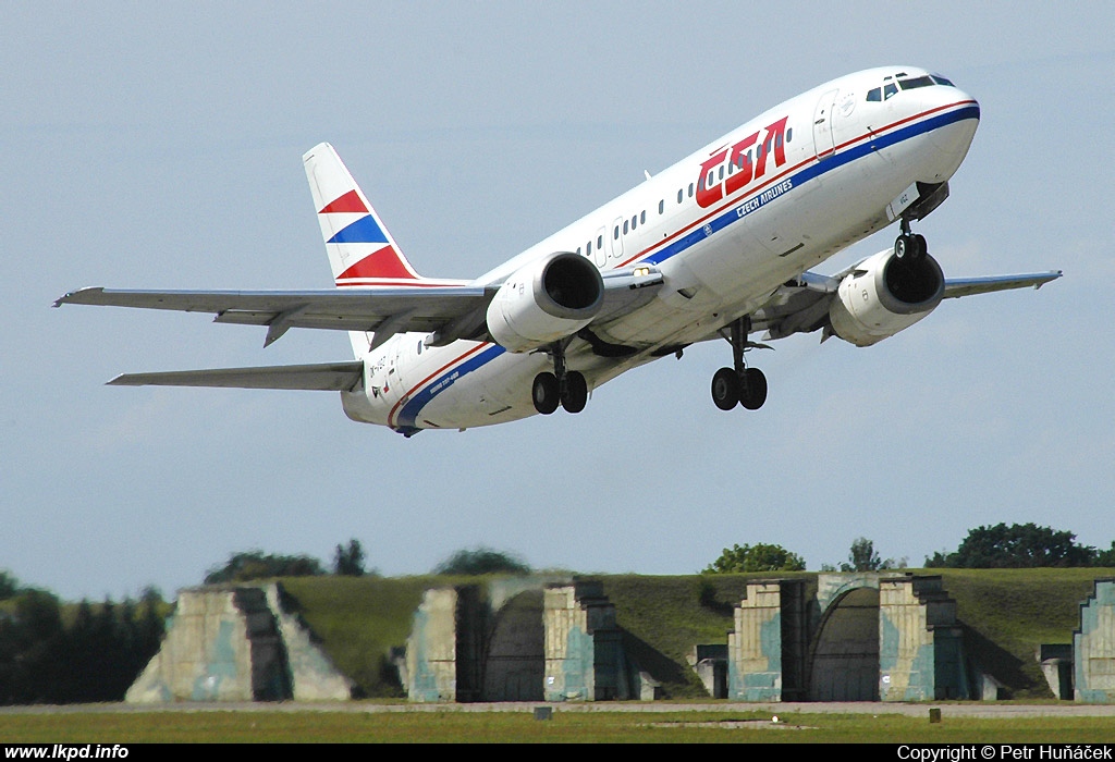 SA Czech Airlines – Boeing B737-4K5 OK-VGZ