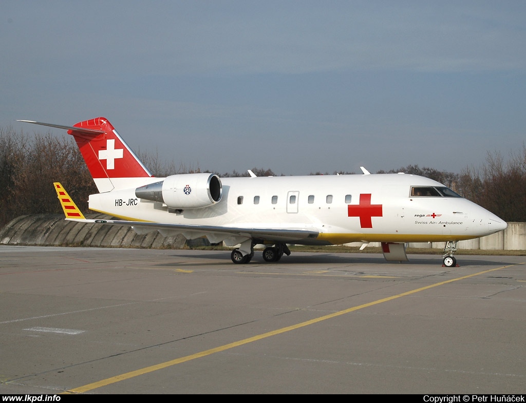 REGA - Swiss Air Ambulance – Canadair CL-600-2B16 Challenger 604  HB-JRC