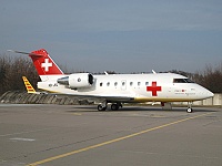 REGA - Swiss Air Ambulance – Canadair CL-600-2B16 Challenger 604  HB-JRC