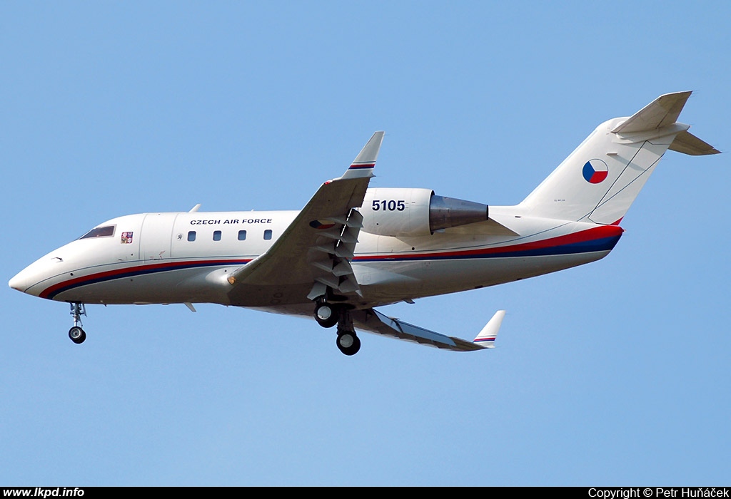 Czech Air Force – Canadair CL-600-2B16 Challenger 601-3A  5105