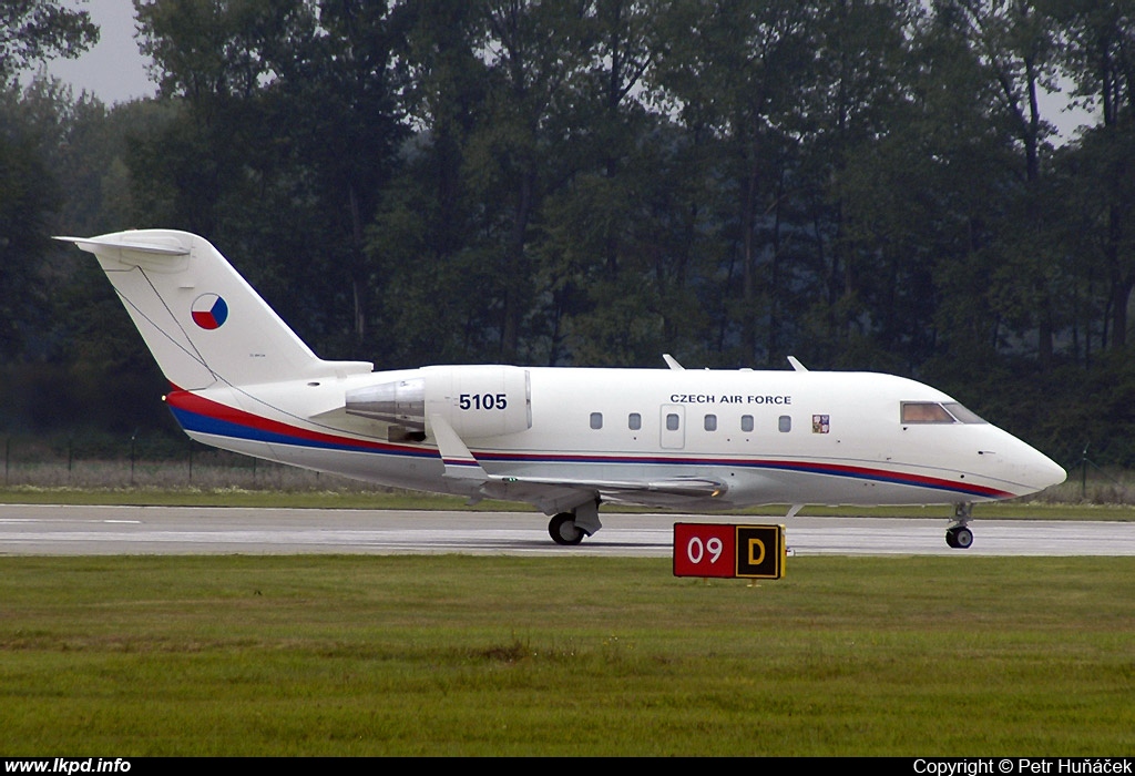 Czech Air Force – Canadair CL-600-2B16 Challenger 601-3A  5105