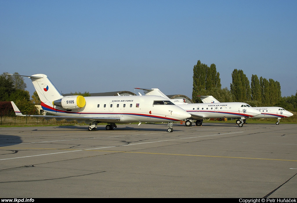 Czech Air Force – Canadair CL-600-2B16 Challenger 601-3A  5105