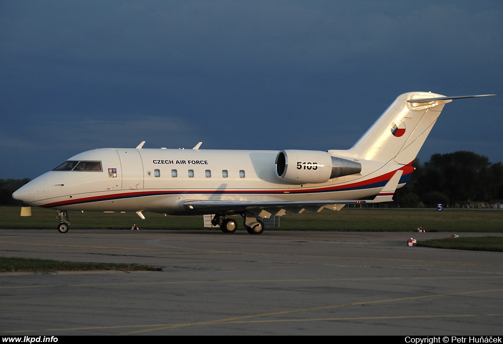 Czech Air Force – Canadair CL-600-2B16 Challenger 601-3A  5105