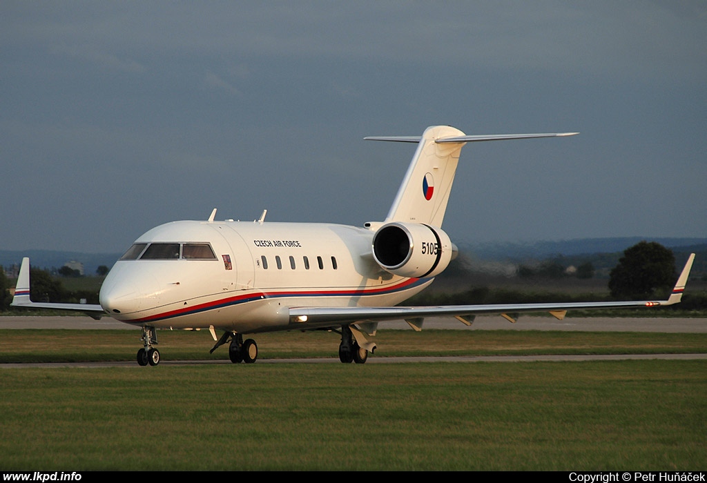 Czech Air Force – Canadair CL-600-2B16 Challenger 601-3A  5105