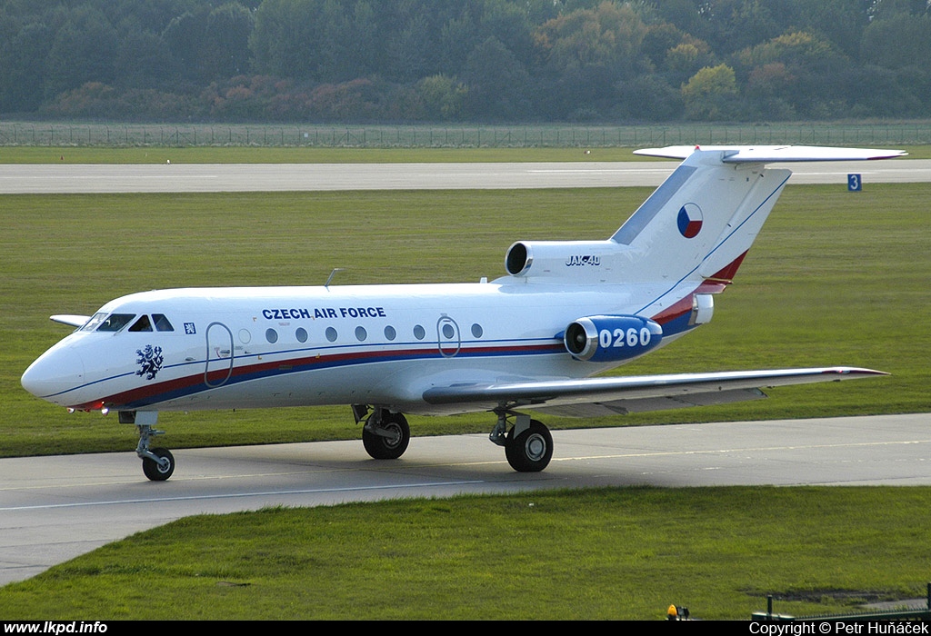 Czech Air Force – Yakovlev YAK-40 0260