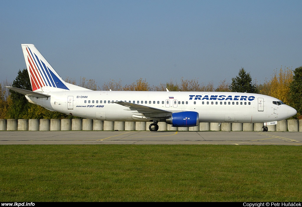 Transaero Airlines – Boeing B737-4S3 EI-DNM