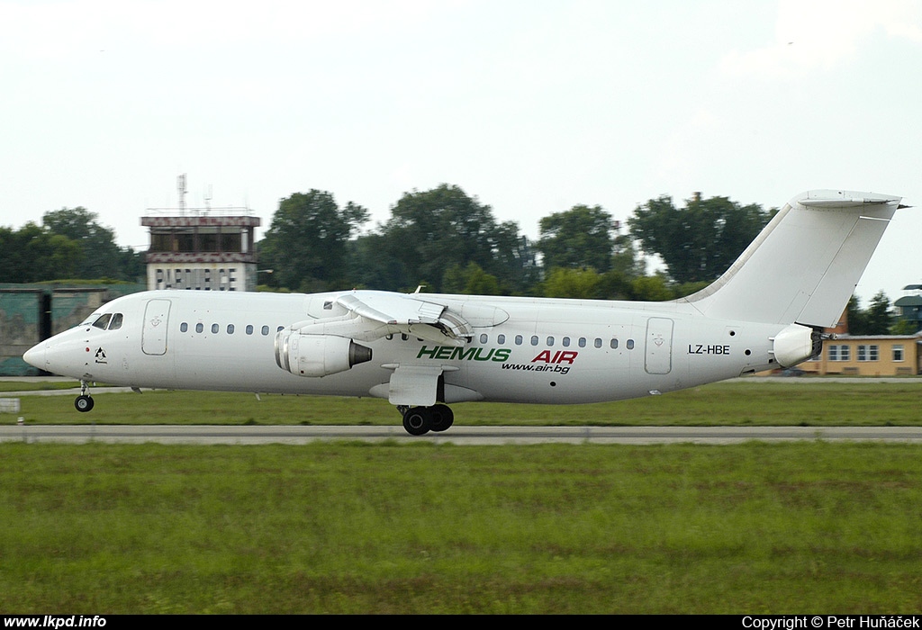 Hemus Air – BAE Systems Avro BAE-146-300 LZ-HBE