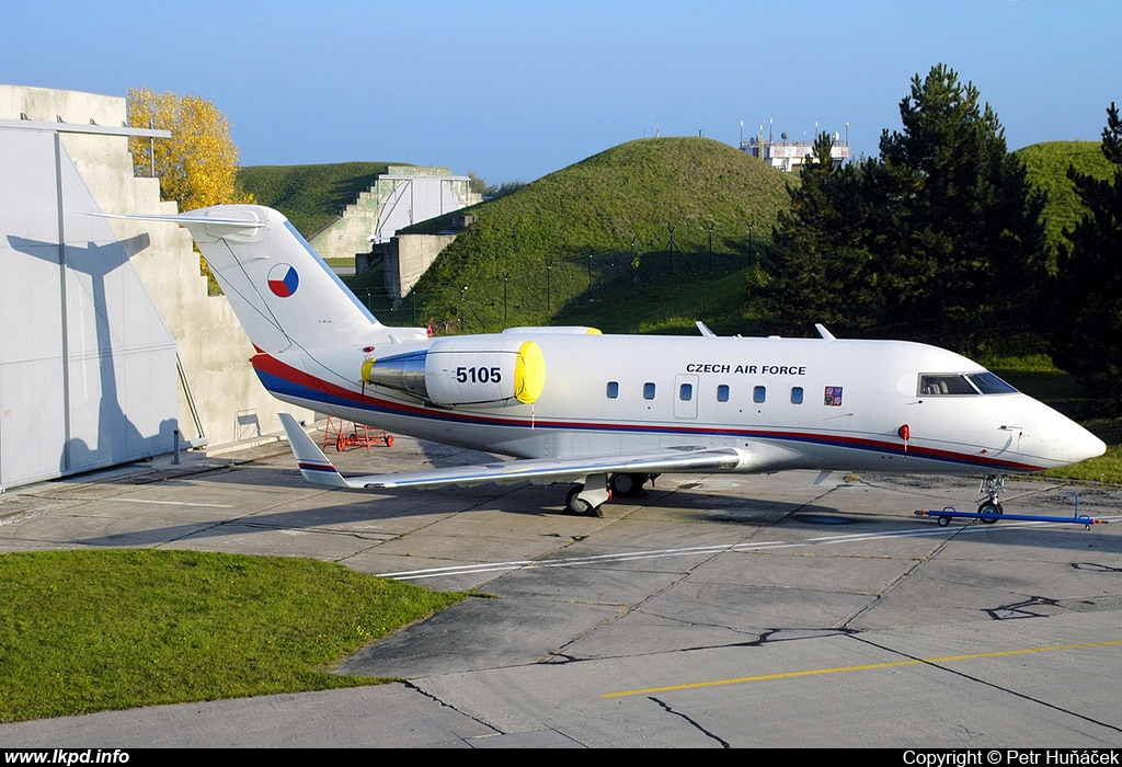 Czech Air Force – Canadair CL-600-2B16 Challenger 601-3A  5105