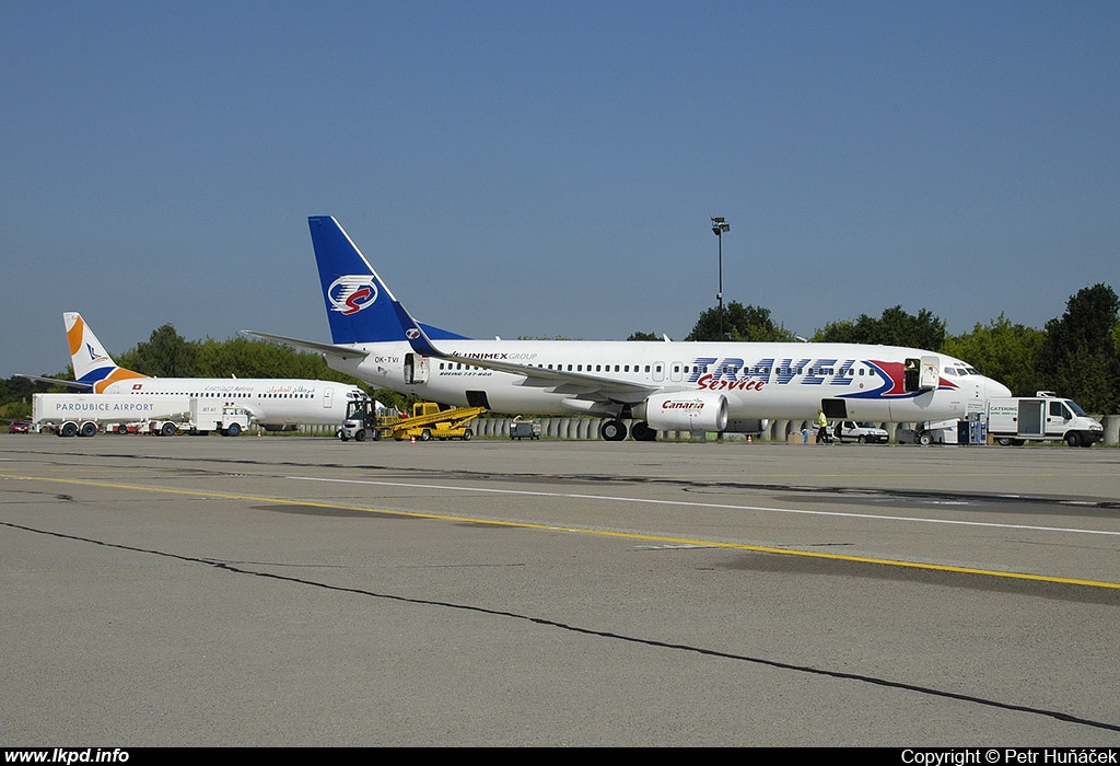 Travel Service – Boeing B737-86Q OK-TVI