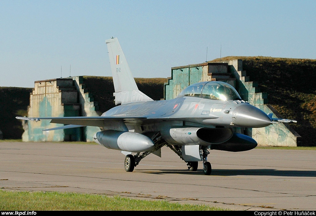 Belgium Air Force – SABCA F-16BM Fighting Falcon FB-12