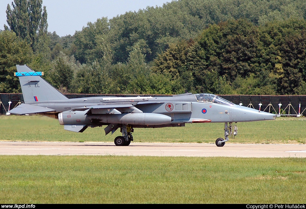 UK Air Force - RAF – Sepecat Jaguar GR3A XX729