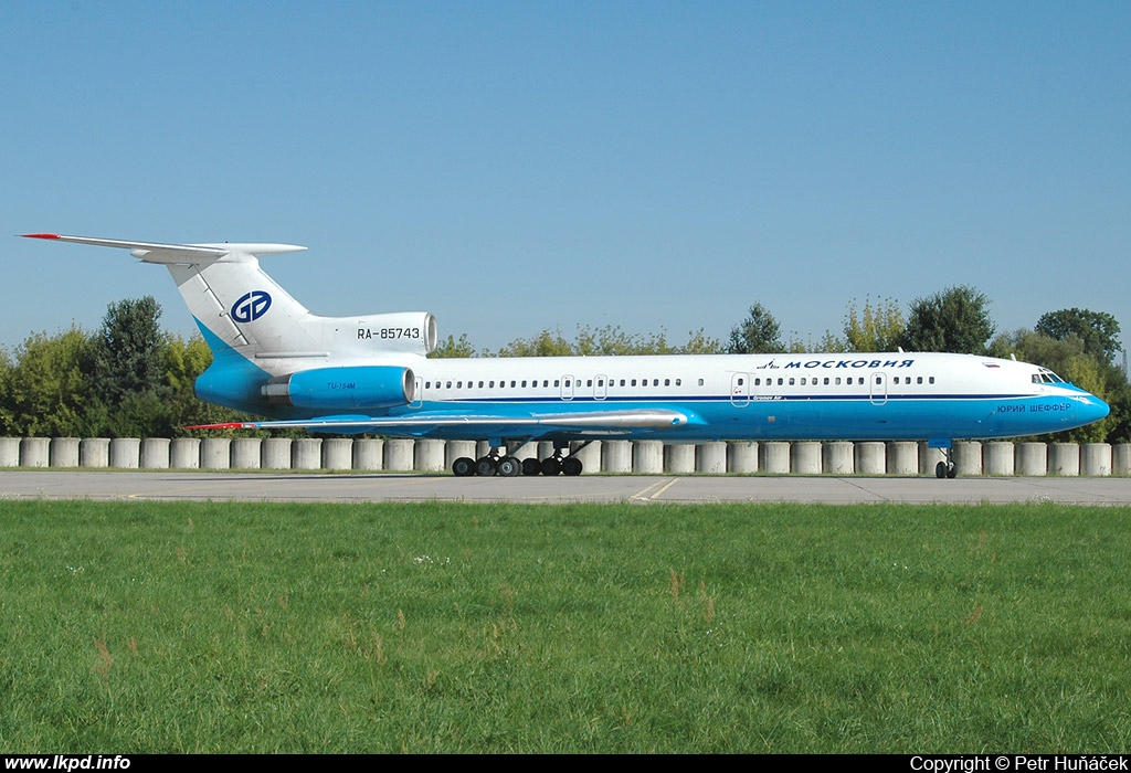 Moskovia (Gromov Air) – Tupolev TU-154M RA-85743