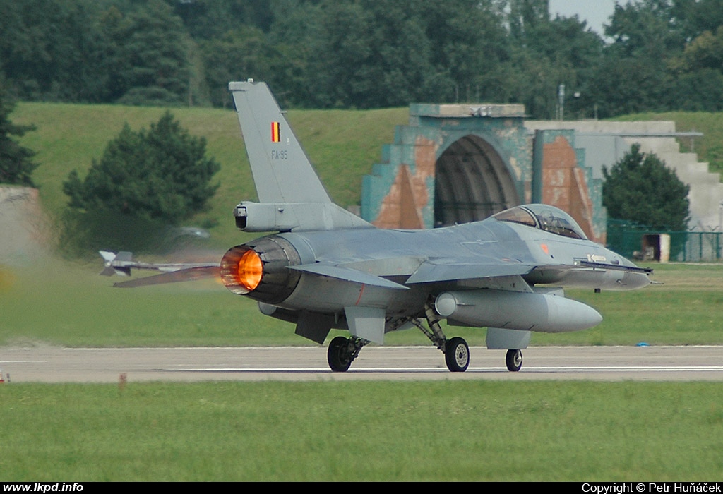 Belgium Air Force – SABCA F-16AM Fighting Falcon FA-95