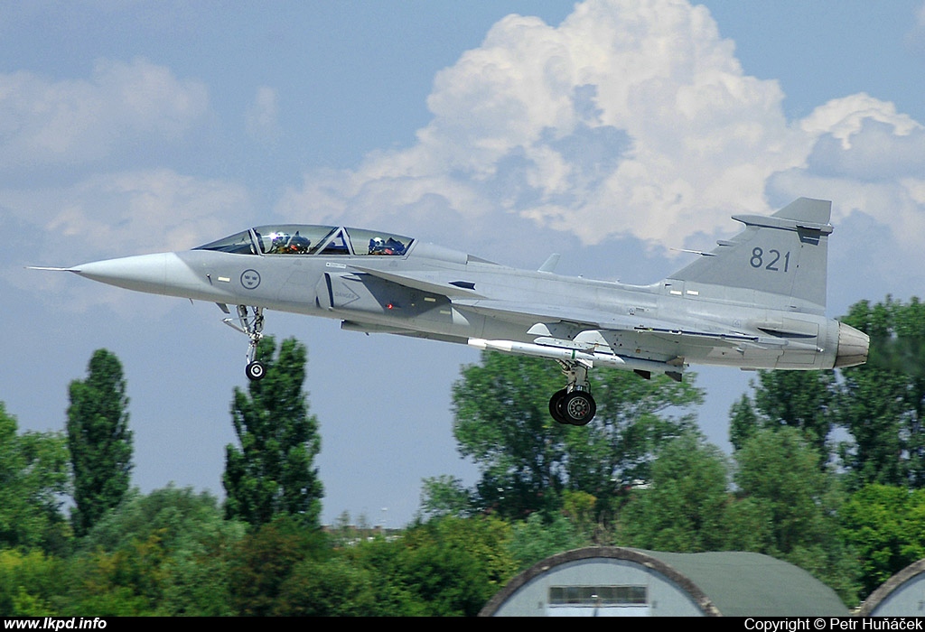 Sweden Air Force – Saab JAS -39D Gripen 39821