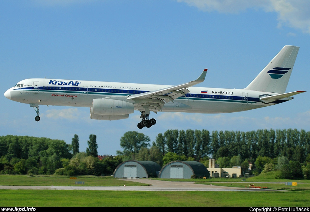 Kras Air – Tupolev TU-204-100 RA-64018