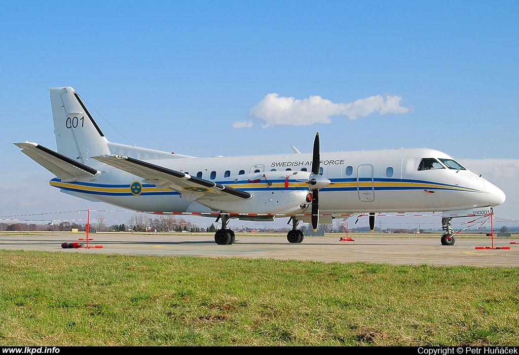 Sweden Air Force – Saab SF-340B (OS100) 100001