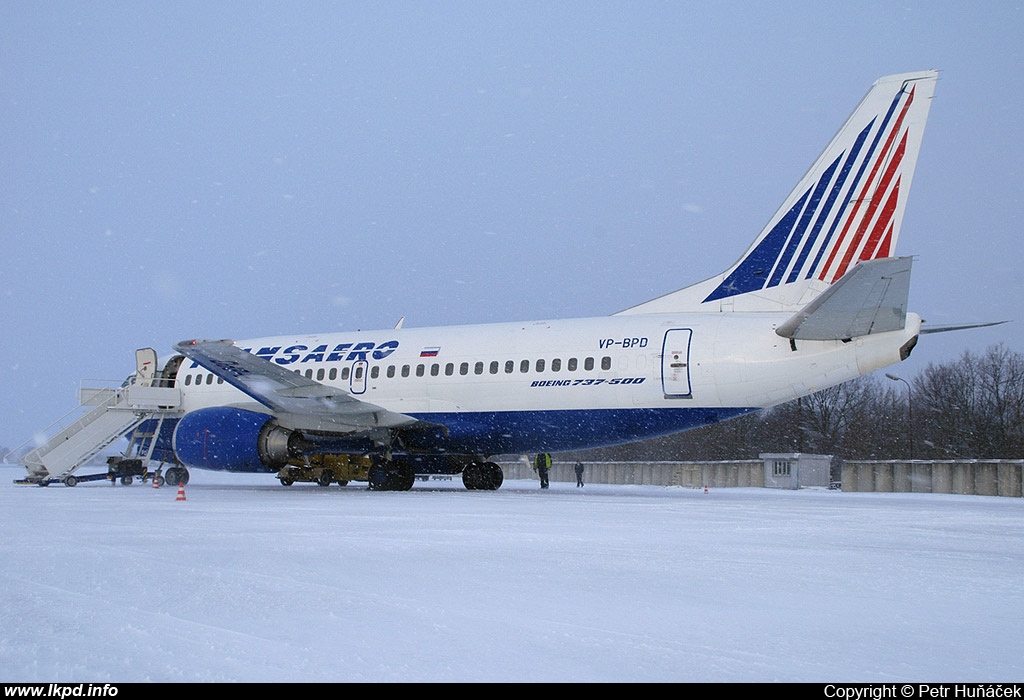 Transaero Airlines – Boeing B737-5K5 VP-BPD