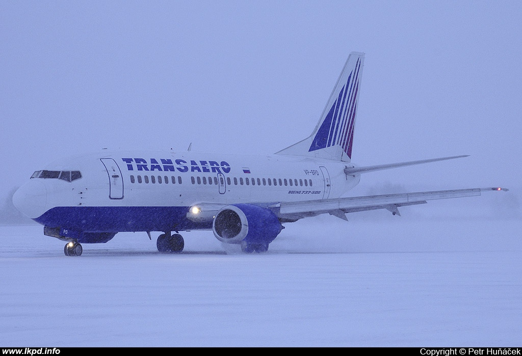 Transaero Airlines – Boeing B737-5K5 VP-BPD