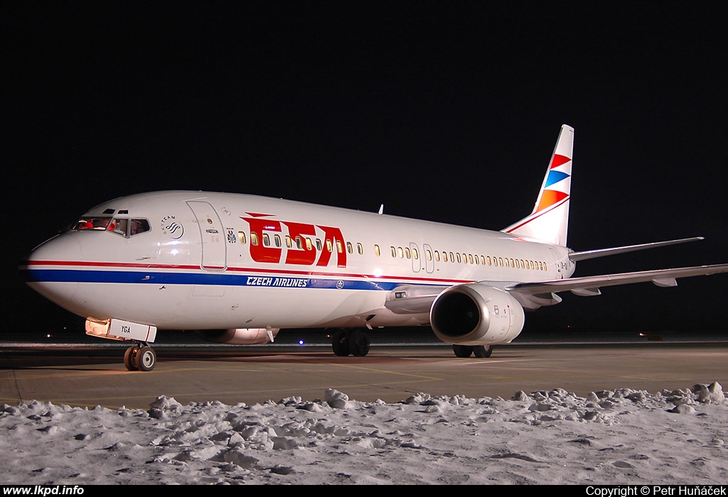 SA Czech Airlines – Boeing B737-4Q8 OK-YGA