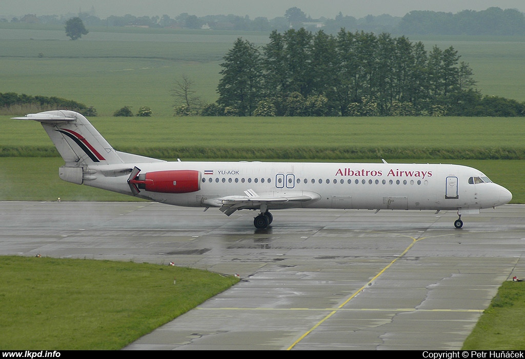 Albatros Airways – Fokker 100 YU-AOK