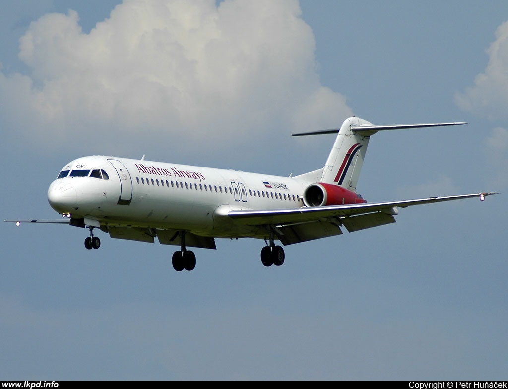 Albatros Airways – Fokker 100 YU-AOK