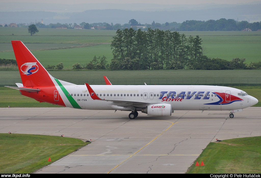 Travel Service – Boeing B737-86N OK-TVA