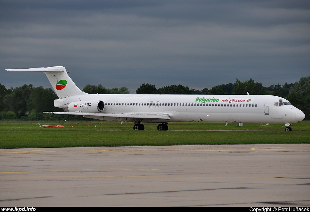 Bulgarian Air Charter – McDonnell Douglas MD-83 LZ-LDZ