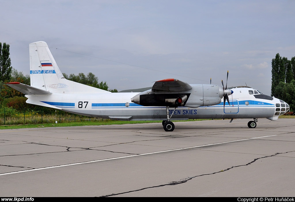 Russia Air Force – Antonov AN-30B 87