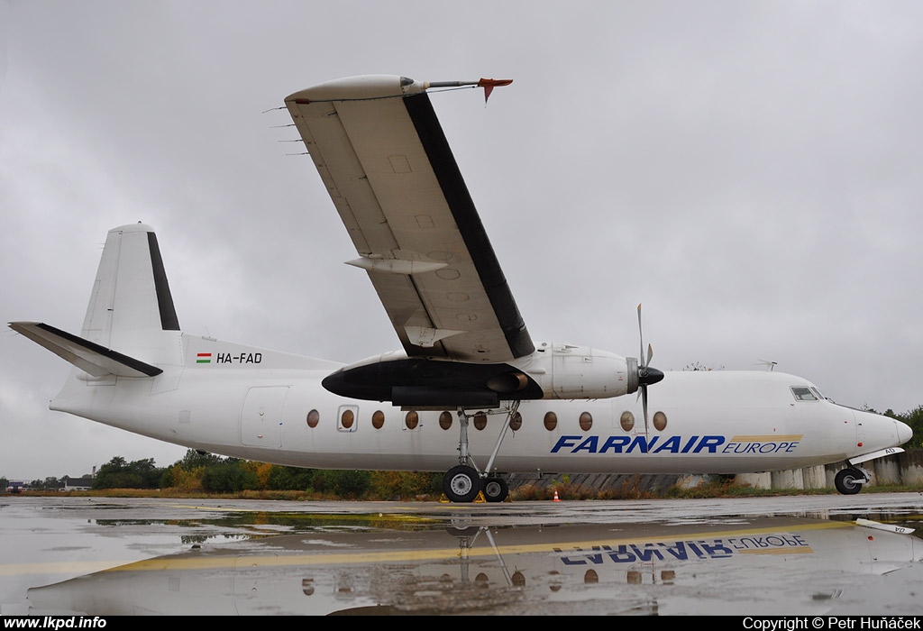 Farnair Europe – Fokker F-27-500 Friendship HA-FAD