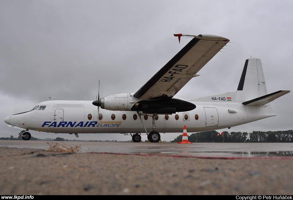 Farnair Europe – Fokker F-27-500 Friendship HA-FAD