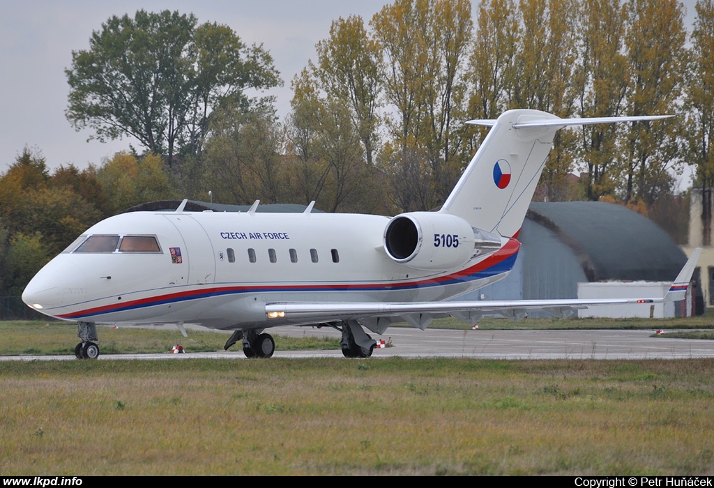 Czech Air Force – Canadair CL-600-2B16 Challenger 601-3A  5105