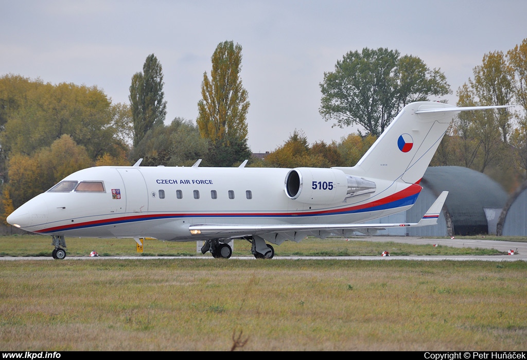 Czech Air Force – Canadair CL-600-2B16 Challenger 601-3A  5105