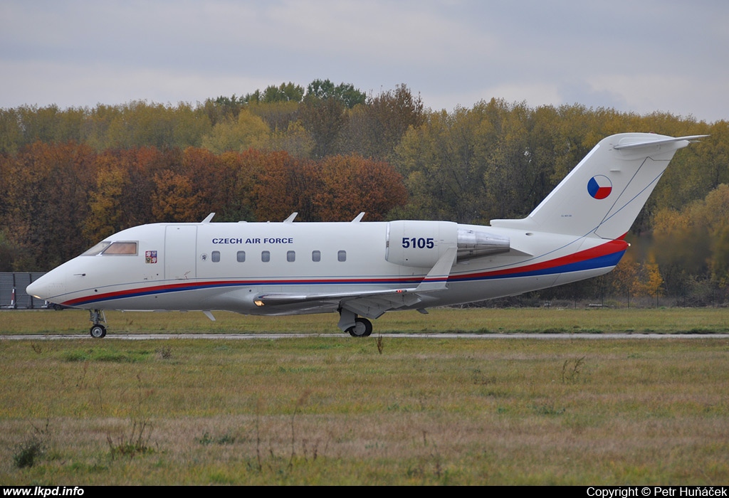 Czech Air Force – Canadair CL-600-2B16 Challenger 601-3A  5105