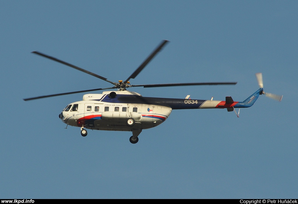 Czech Air Force – Mil Mi-8S 0834