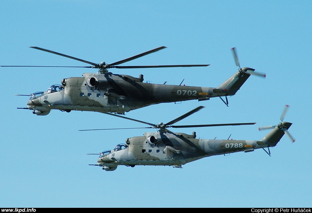 Czech Air Force – Mil Mi-24V 0702