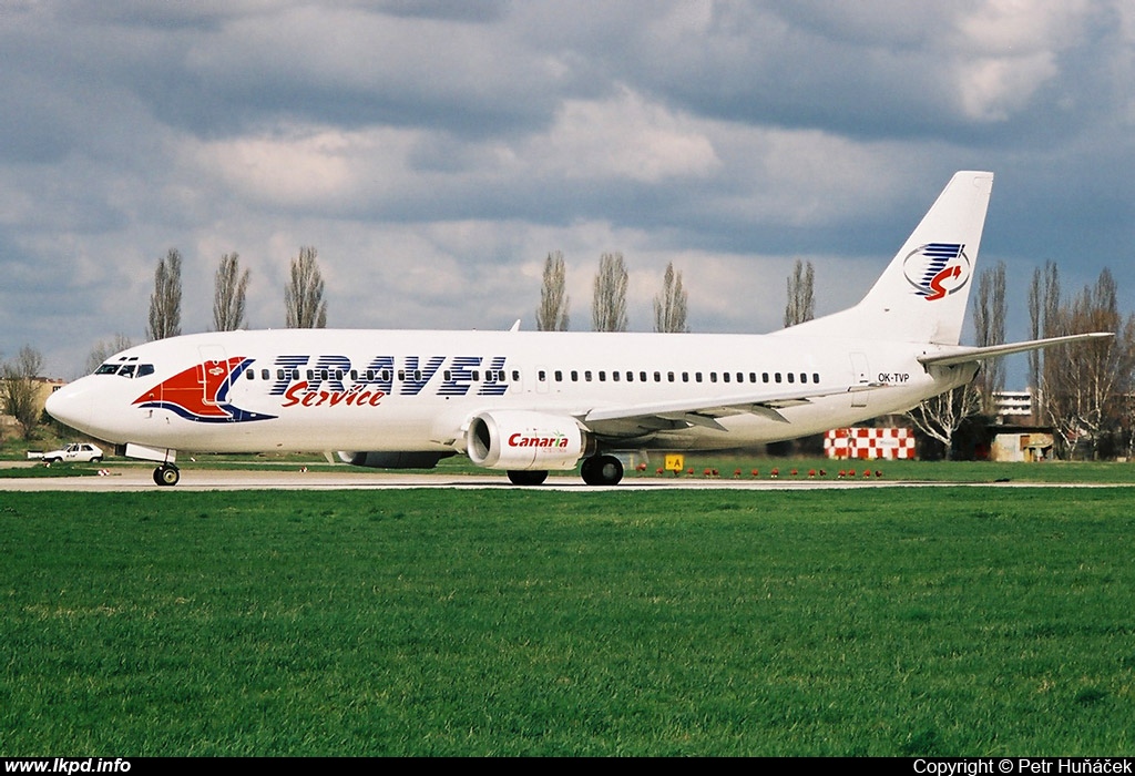 Travel Service – Boeing B737-4Q8 OK-TVP