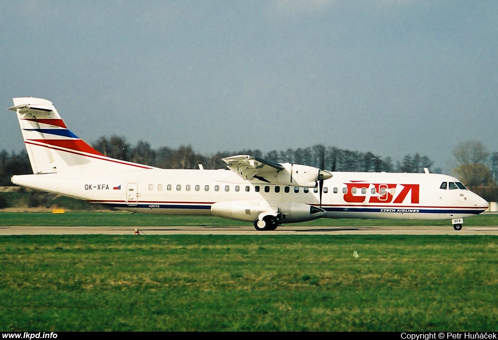 SA Czech Airlines – ATR ATR-72-202 OK-XFA