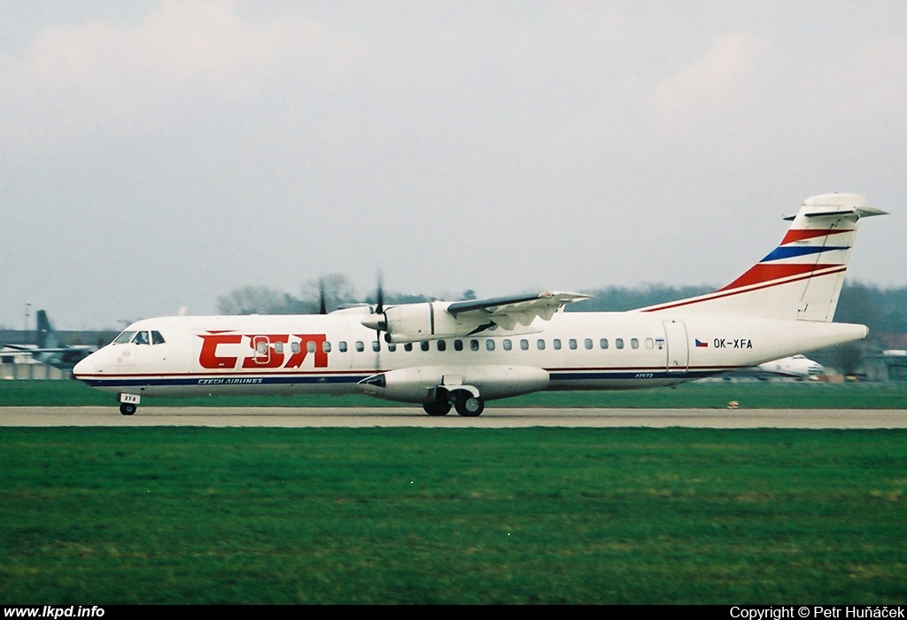 SA Czech Airlines – ATR ATR-72-202 OK-XFA