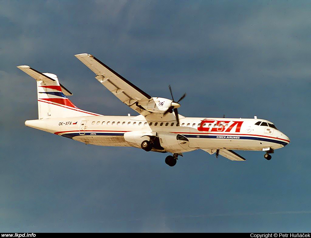 SA Czech Airlines – ATR ATR-72-202 OK-XFA