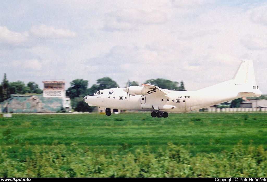 BF Cargo – Antonov AN-12BP LZ-BFE