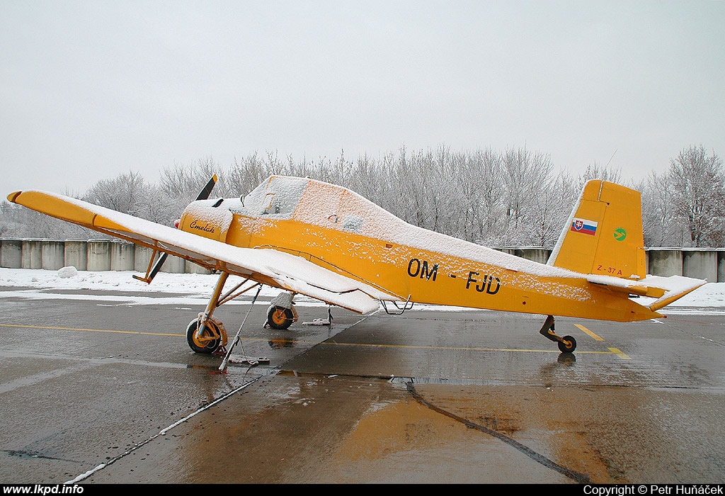 Flugservice Torgau – Zlin Z-37A melk OM-FJD