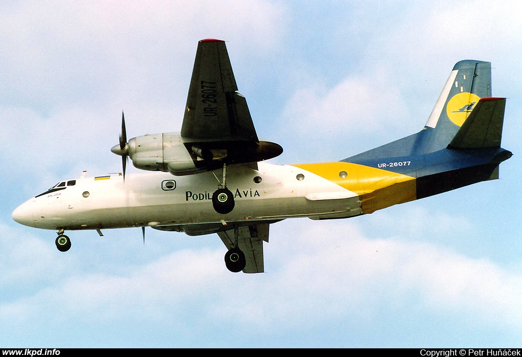 Podillia Avia – Antonov AN-26B UR-26077