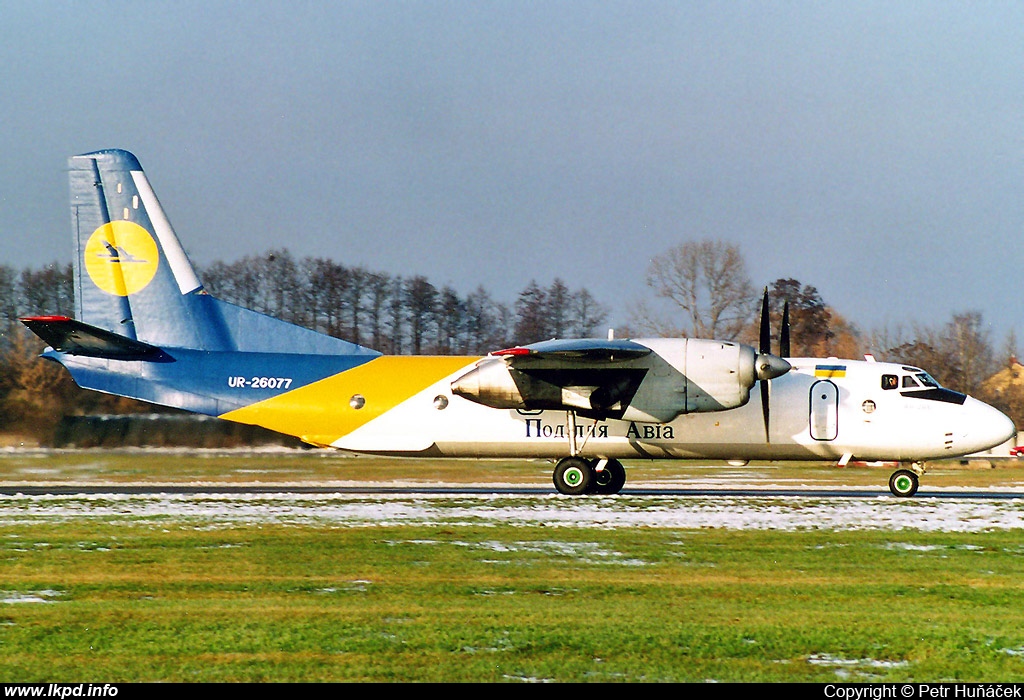 Podillia Avia – Antonov AN-26B UR-26077