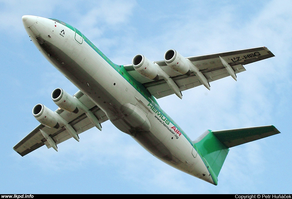 Hemus Air – BAE Systems Avro BAE-146-300 LZ-HBG