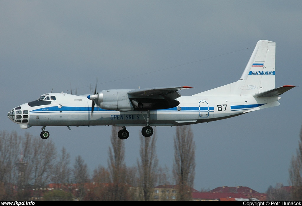 Russia Air Force – Antonov AN-30B 87