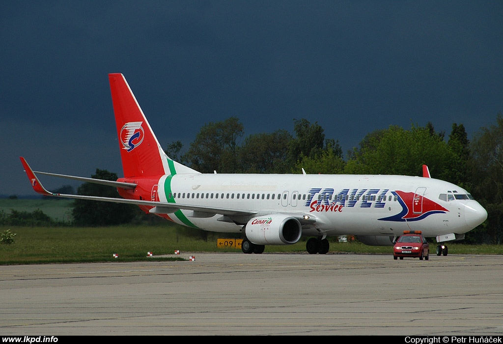 Travel Service – Boeing B737-86N OK-TVA