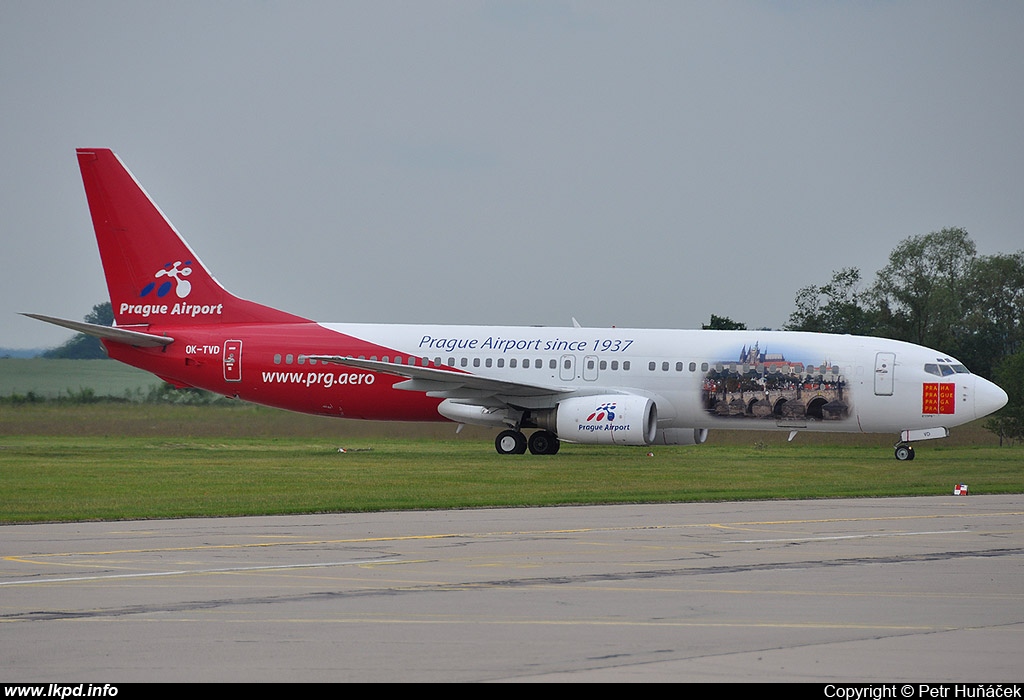 Travel Service – Boeing B737-86N OK-TVD