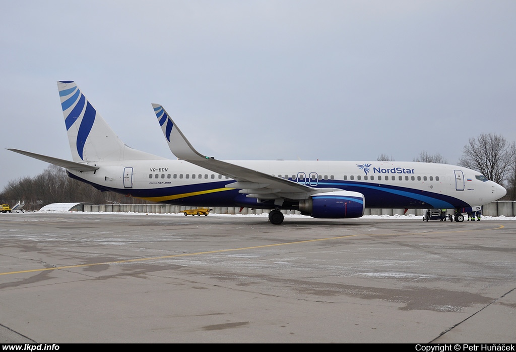 NordStar – Boeing B737-8K5 VQ-BDN