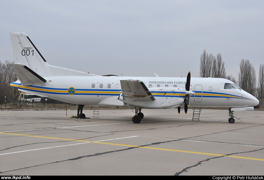 Sweden Air Force – Saab SF-340B (OS100) 100001